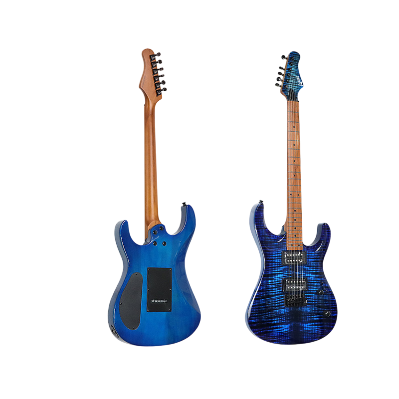GUITARRA ELECTRICA LUXARS HIGH END | AZUL – foto 1